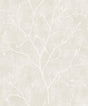 Seabrook Avena Branches Mica Wallpaper