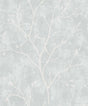 Seabrook Avena Branches Winter Grey Wallpaper