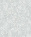 Seabrook Avena Branches Winter Grey Wallpaper