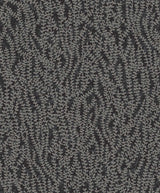 Seabrook Seaweed Beaded Branches Black Wallpaper