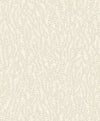 Seabrook Seaweed Beaded Branches Off White Satin Wallpaper