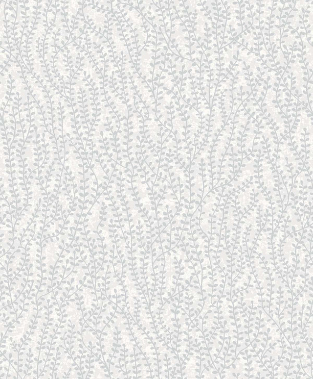 Seabrook Seaweed Beaded Branches Diamond Glass Beads Wallpaper