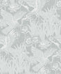 Seabrook Marsh Cranes Mist Wallpaper