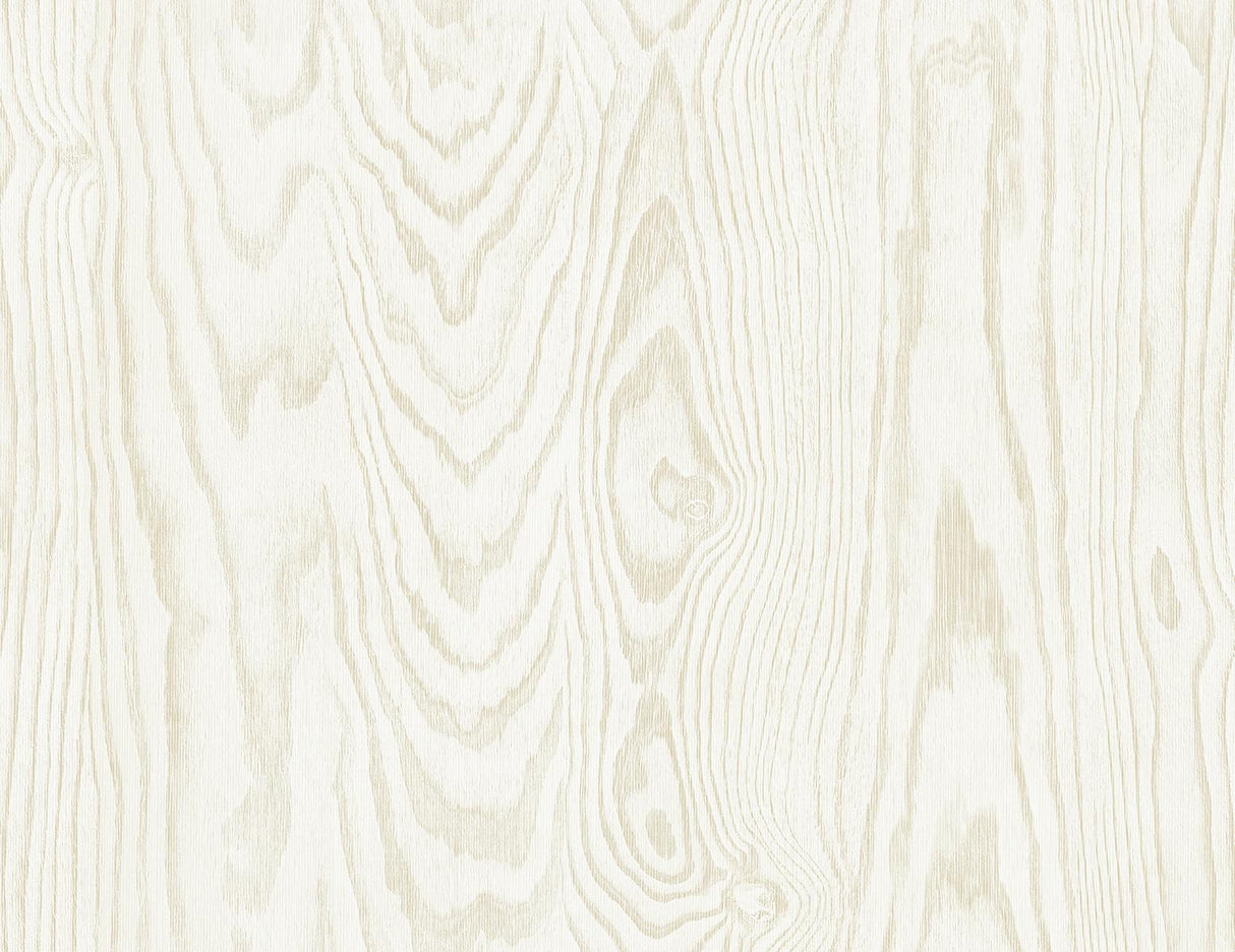 Seabrook Kyoto Faux Woodgrain Beige Wallpaper