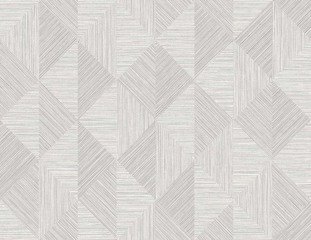 Seabrook Diamond Inlay Dove Wing Wallpaper