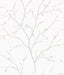 Seabrook Branching Out Winter Grey Wallpaper