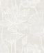 Seabrook Water Lilies Antique Pearl Wallpaper