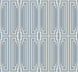 Seabrook Manhattan Peacock Wallpaper