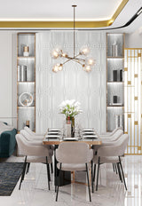 Seabrook Manhattan Silver Wallpaper
