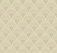 Seabrook Chrysler Arches Soft Beige Wallpaper