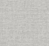Seabrook Soho Linen Grey Wallpaper