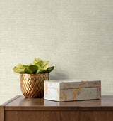 Seabrook Soho Linen Beige Wallpaper