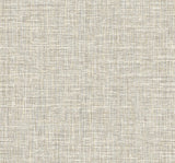 Seabrook Soho Linen Off-White Wallpaper