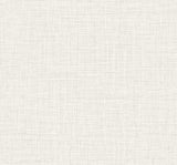 Seabrook Glitter Faux Finish White Linen Wallpaper