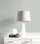 Seabrook Rockefellar Maze Grey Wallpaper