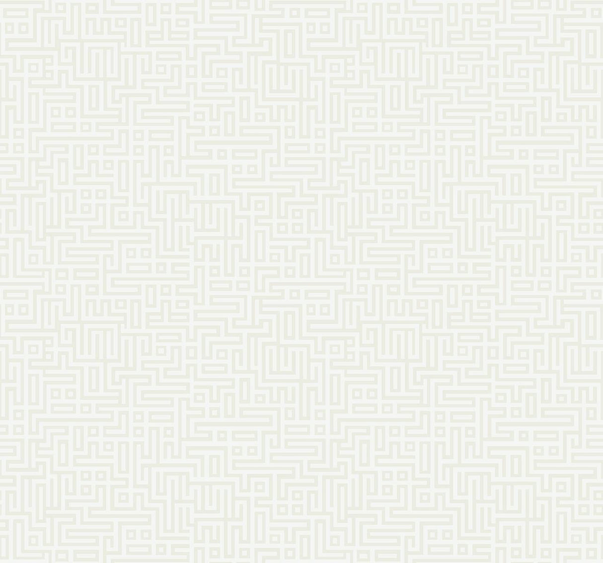 Seabrook Rockefellar Maze Off-White Wallpaper