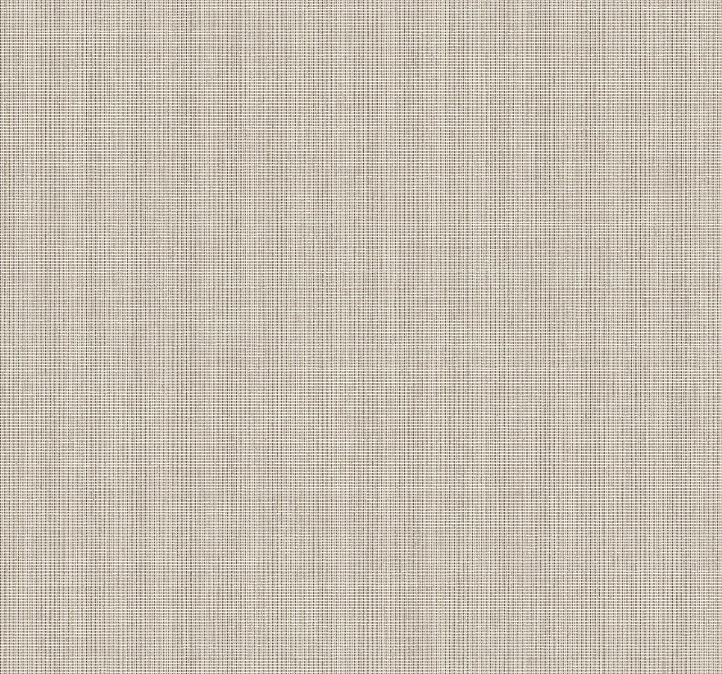 Seabrook Queens Weave Taupe Gray Wallpaper