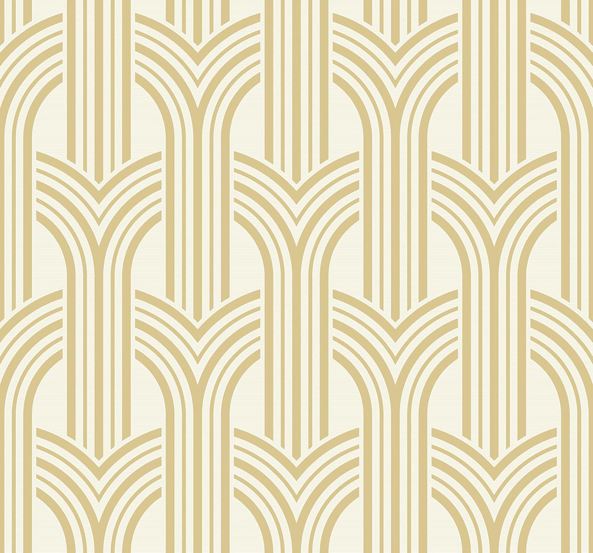 Seabrook Broadway Arches Golden Nugget Wallpaper