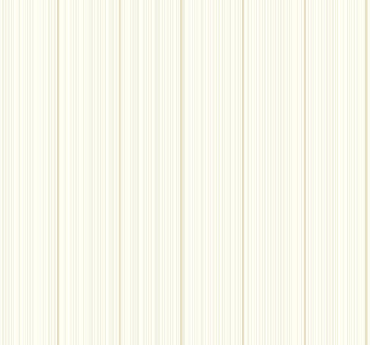 Seabrook Rockefeller Stripe Cream Wallpaper
