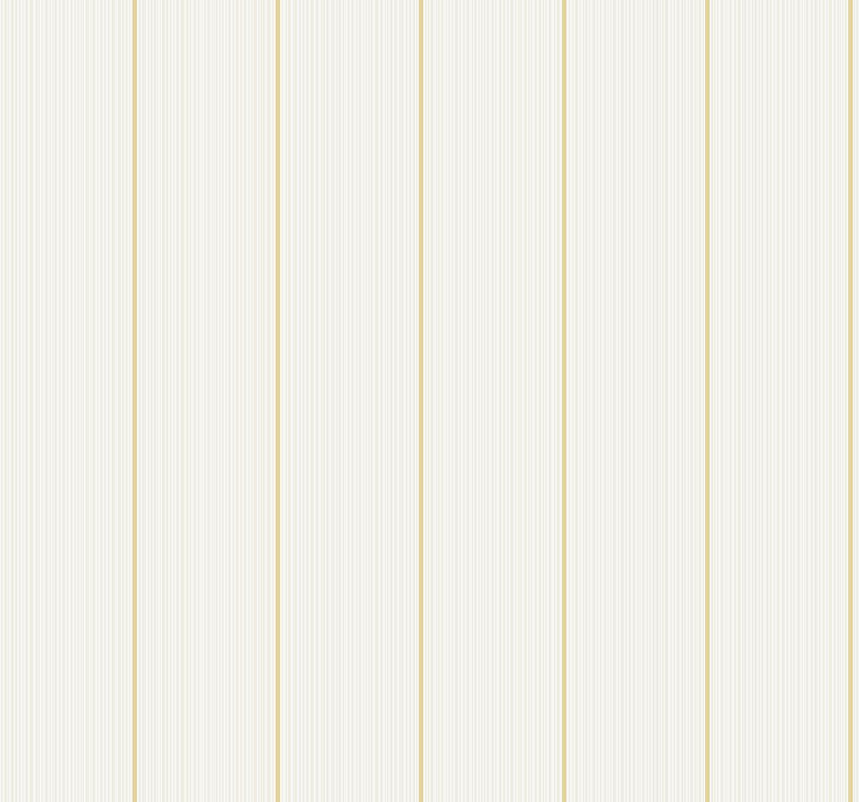 Seabrook Rockefeller Stripe Off-White Wallpaper