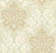 Seabrook Deco Damask Linen Wallpaper