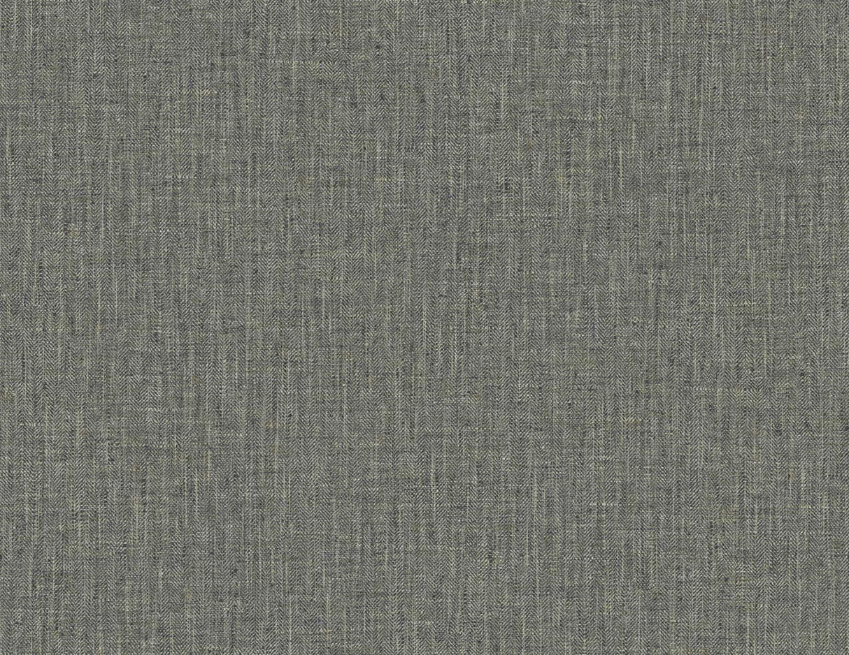 Seabrook Tweed Grey Wallpaper