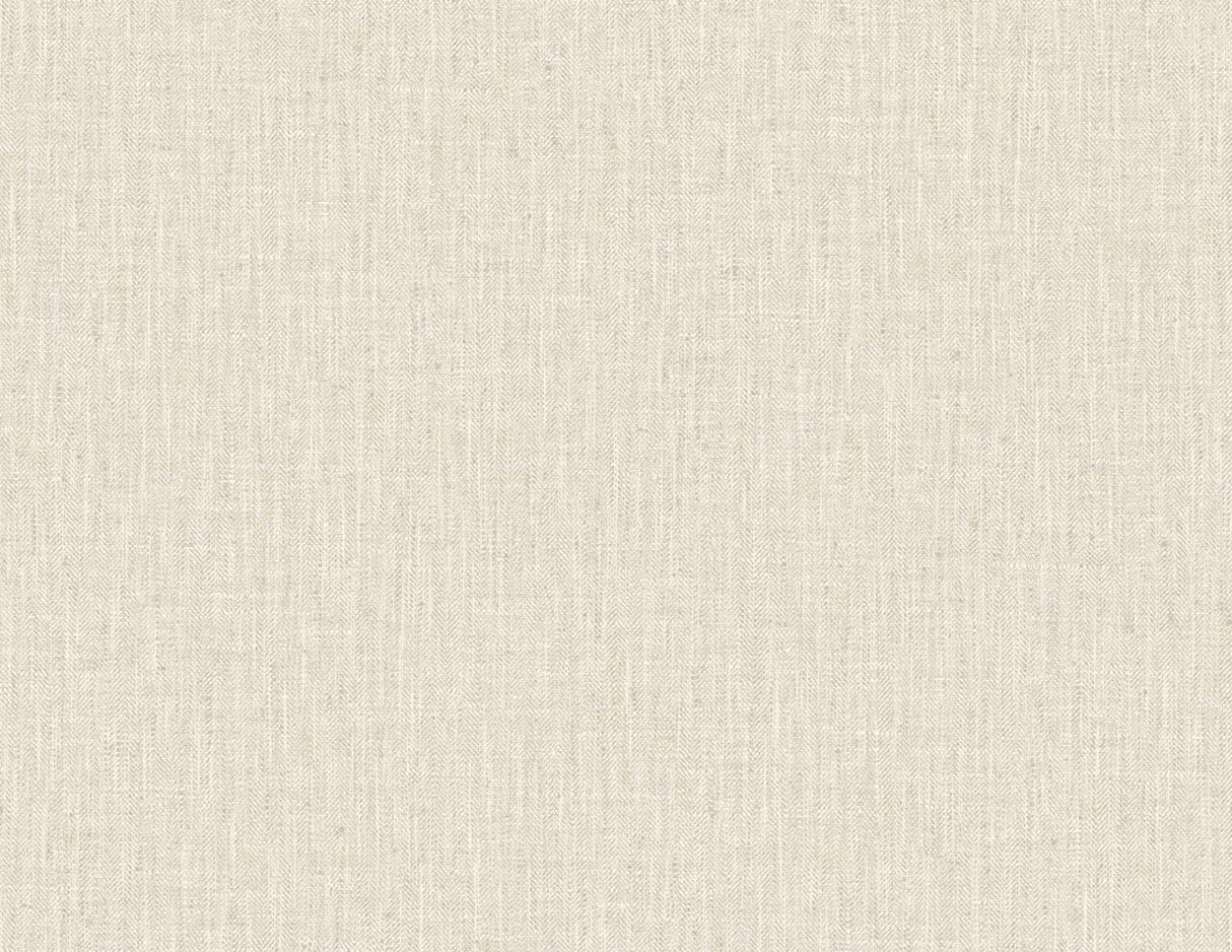 Seabrook Tweed Cream Wallpaper
