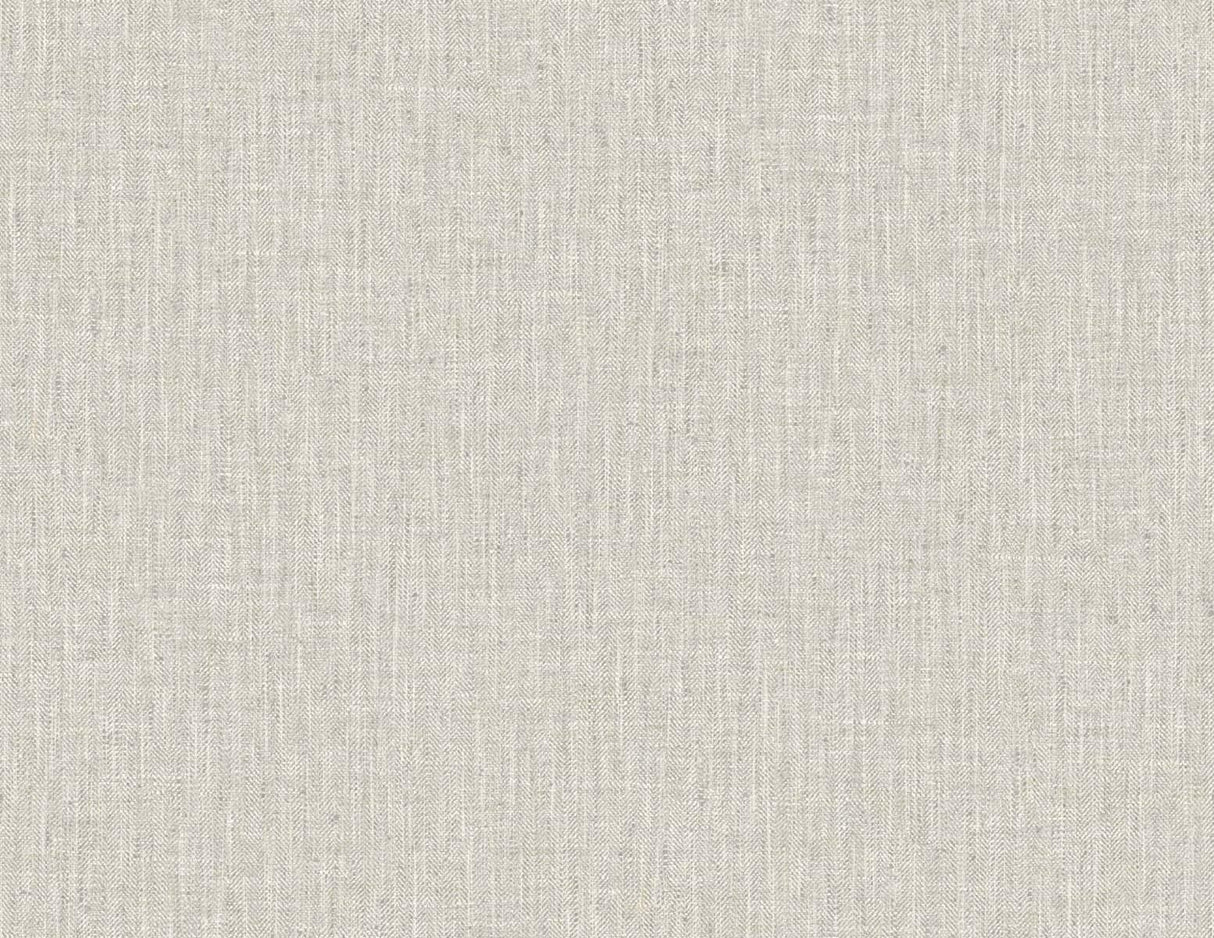 Seabrook Tweed Grey Wallpaper