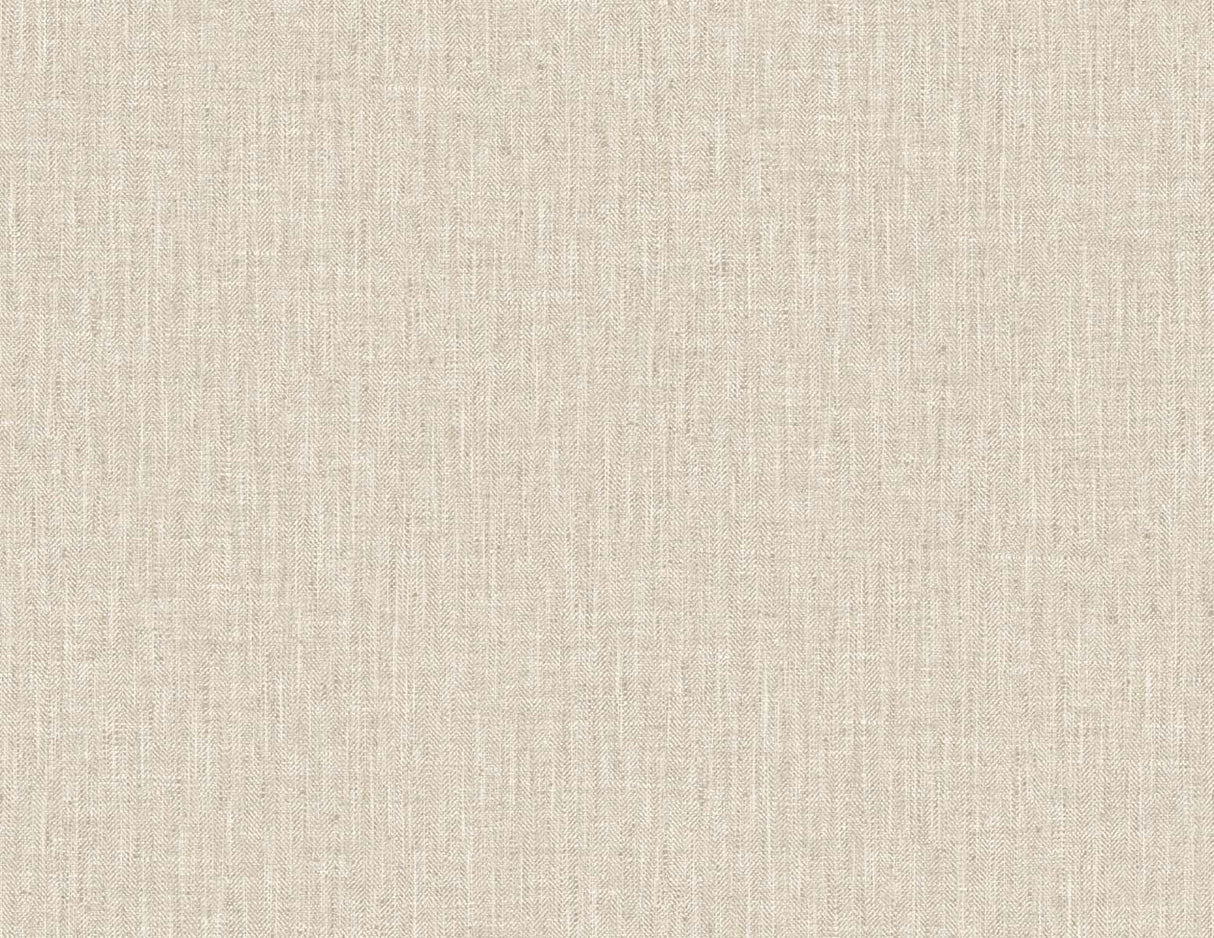 Seabrook Tweed Cool Sand Wallpaper