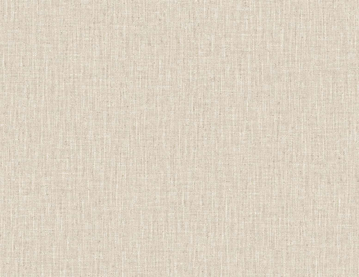 Seabrook Tweed Beige Wallpaper