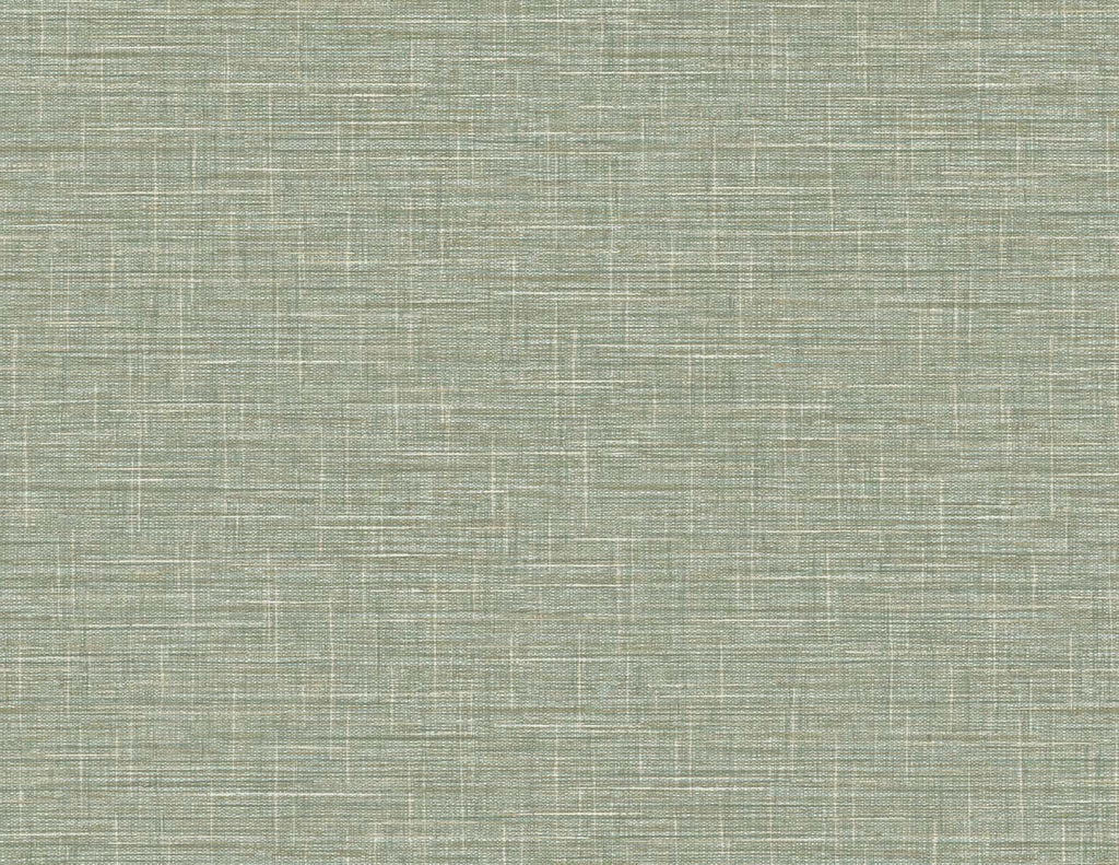 Seabrook Grasmere Weave Green Wallpaper