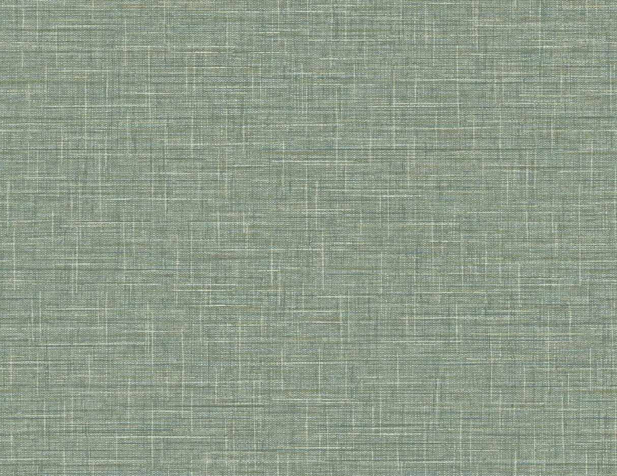 Seabrook Grasmere Weave Green Wallpaper