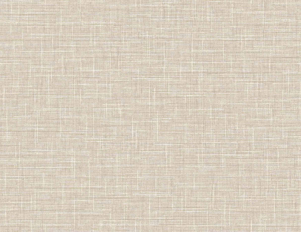 Seabrook Grasmere Weave Light Toffee Wallpaper