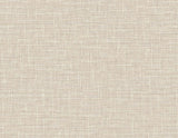 Seabrook Grasmere Weave Light Toffee Wallpaper