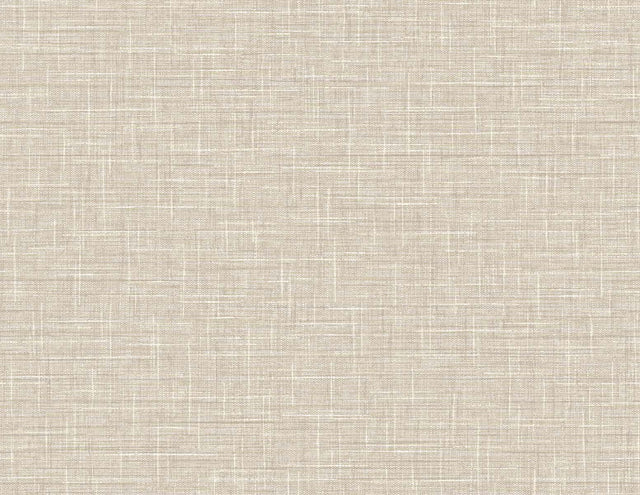 Seabrook Grasmere Weave Light Toffee Wallpaper