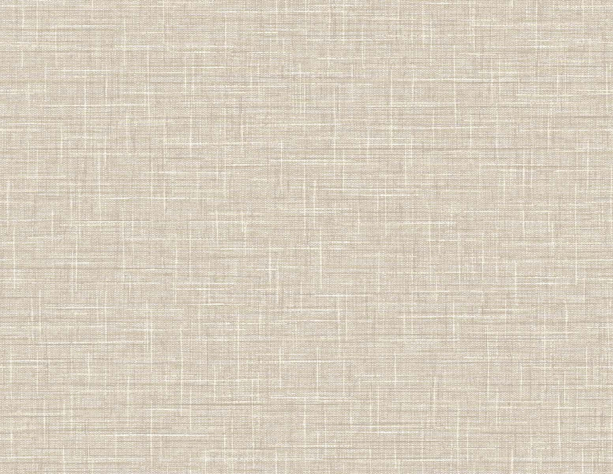 Seabrook Grasmere Weave Brown Wallpaper