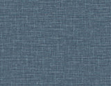 Seabrook Grasmere Weave Faded Cobalt Wallpaper