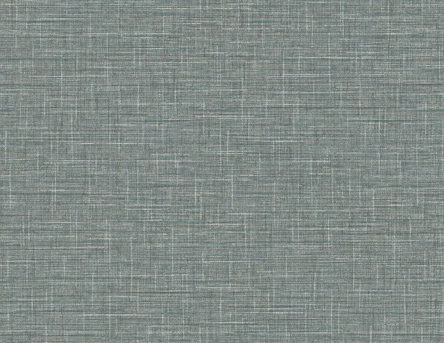 Seabrook Grasmere Weave Dark Linen Wallpaper
