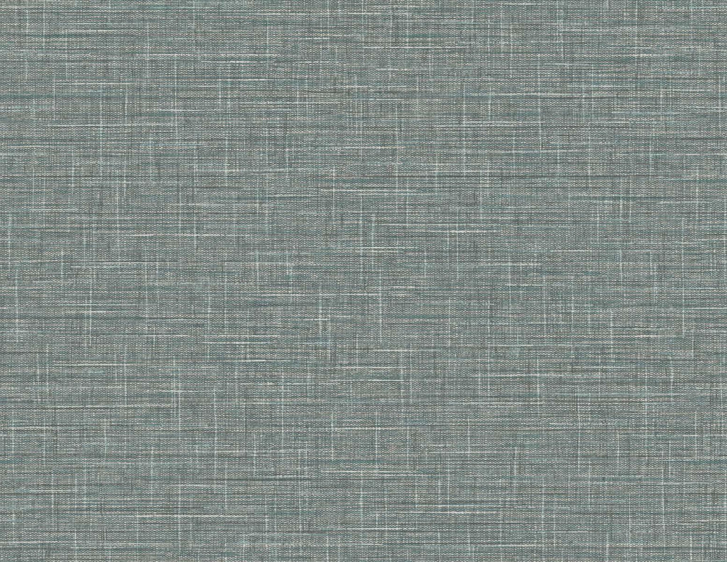 Seabrook Grasmere Weave Dark Linen Wallpaper