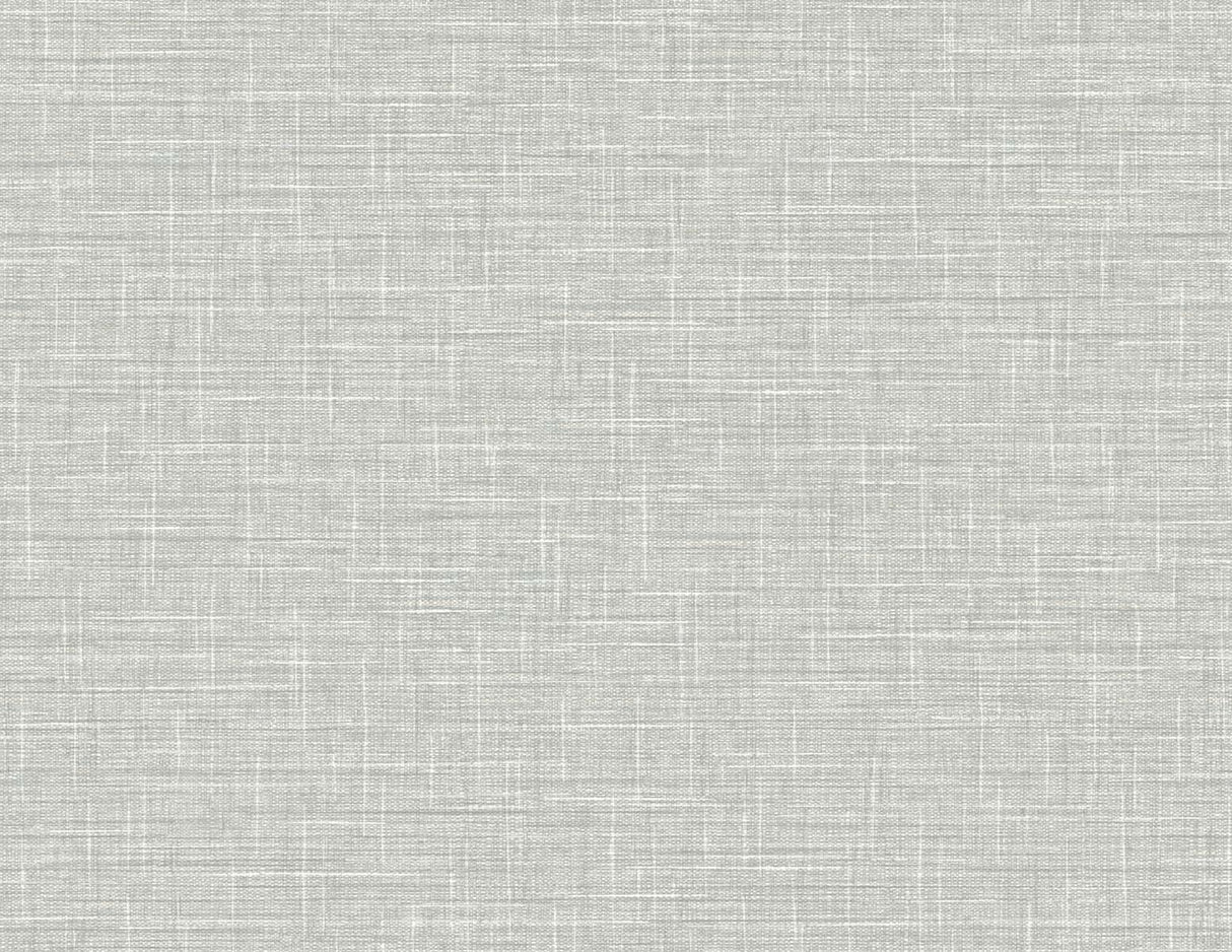Seabrook Grasmere Weave Cool Steel Wallpaper
