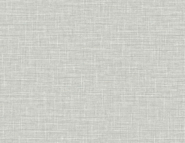Seabrook Grasmere Weave Cool Steel Wallpaper