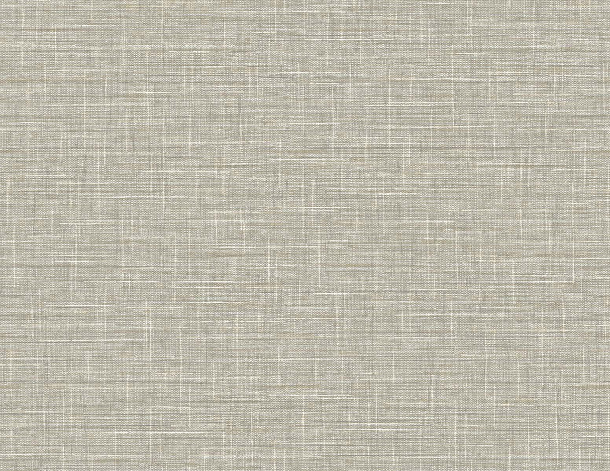 Seabrook Grasmere Weave Brown Wallpaper