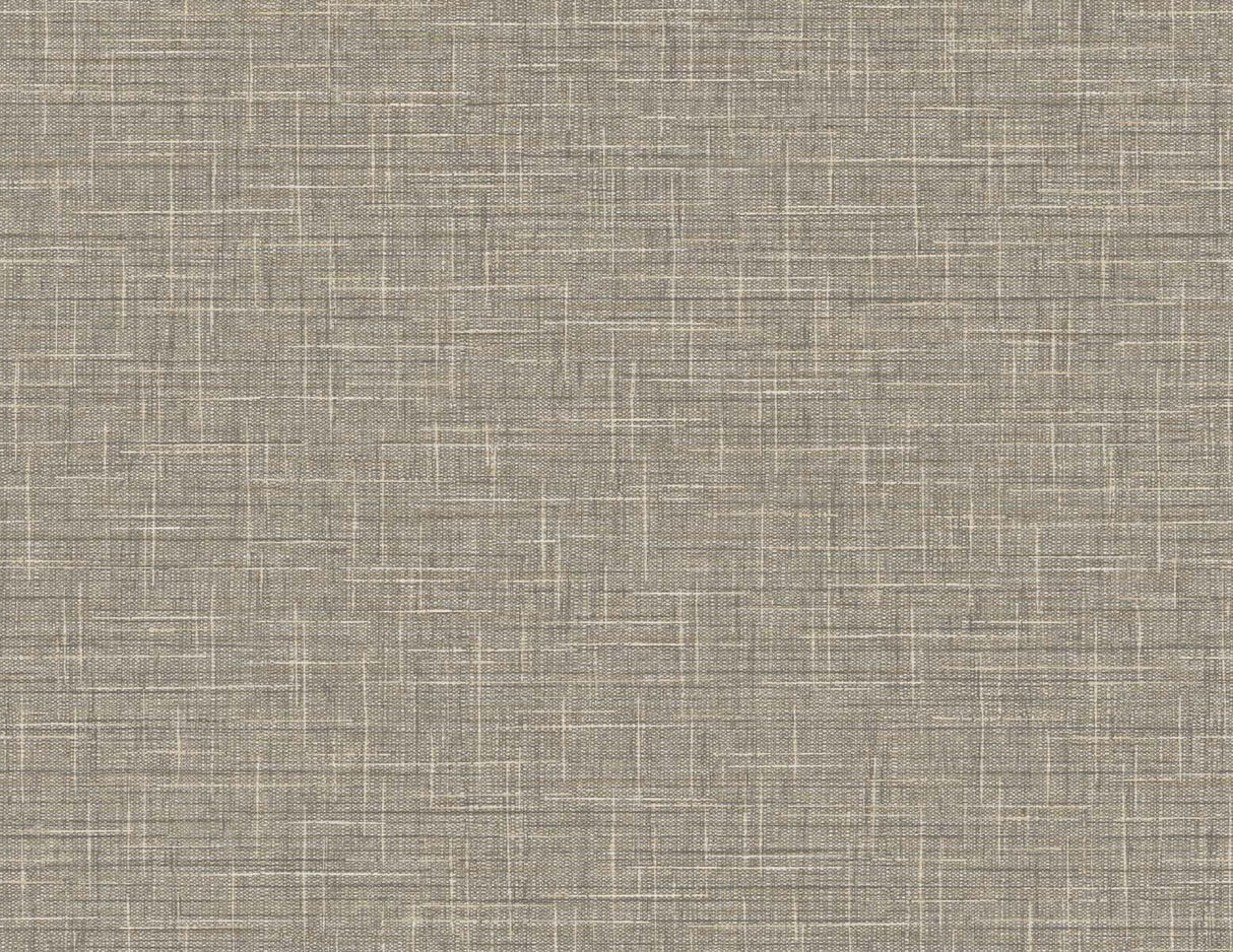 Seabrook Grasmere Weave Cappuccino Wallpaper