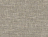 Seabrook Grasmere Weave Brown Wallpaper