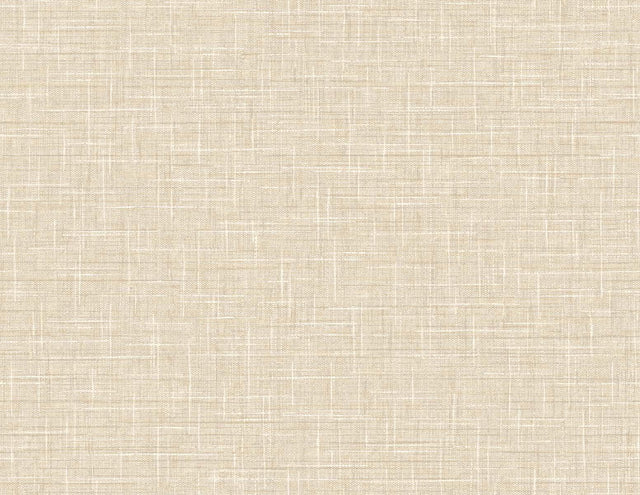 Seabrook Grasmere Weave Toast Wallpaper