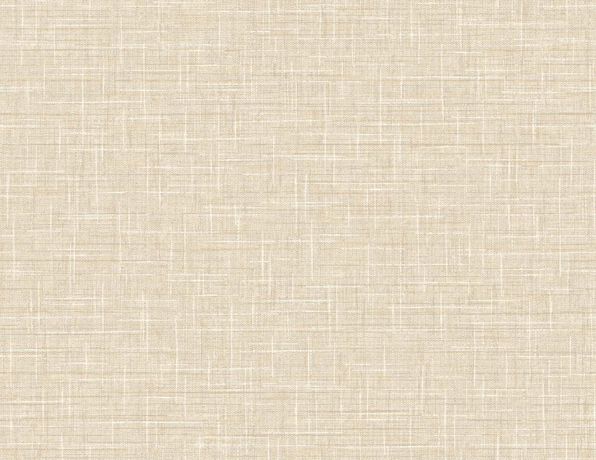 Seabrook Grasmere Weave Tan Wallpaper