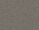 Seabrook Grasmere Weave Brown Wallpaper