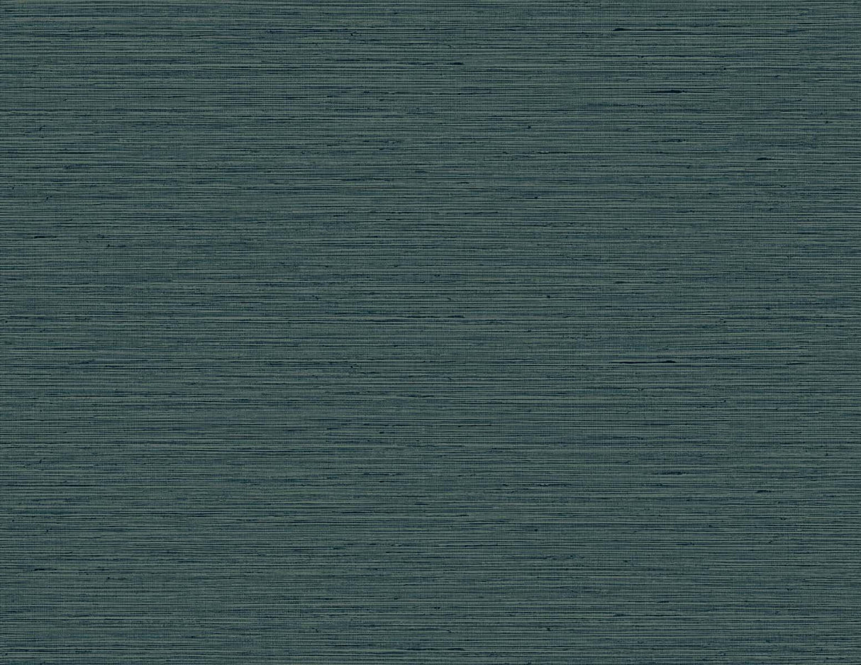 Seabrook Edmond Faux Sisal Lagoon Wallpaper