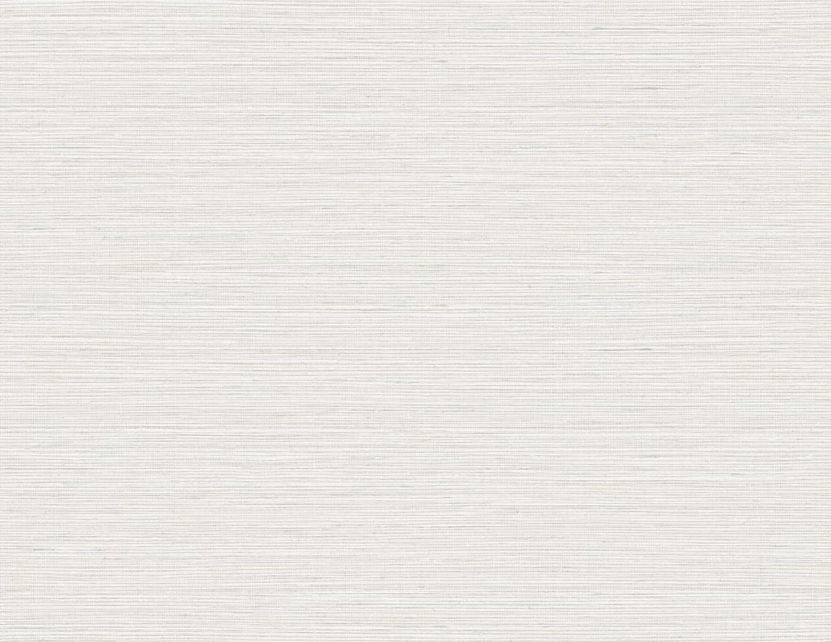 Seabrook Edmond Faux Sisal Owl Gray Wallpaper