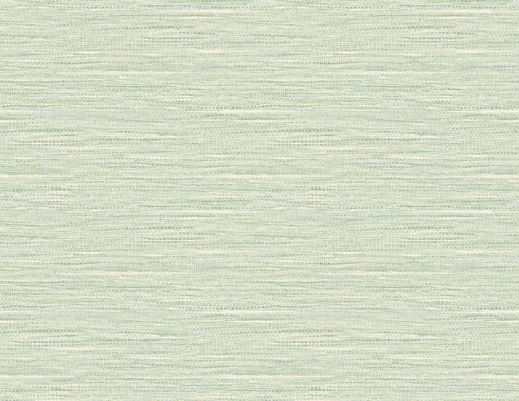 Seabrook Braided Faux Jute Green Wallpaper
